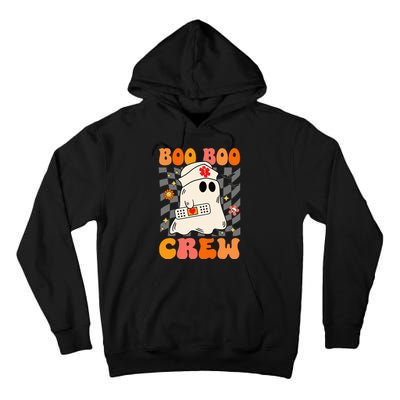 Groovy Boo Boo Crew Nurse Funny Ghost Halloween Nurse Tall Hoodie