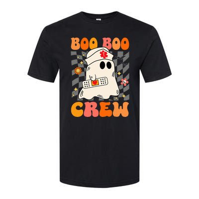 Groovy Boo Boo Crew Nurse Funny Ghost Halloween Nurse Softstyle CVC T-Shirt