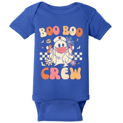 Groovy Boo Boo Crew Nurse Funny Ghost Halloween Nurse Gift Baby Bodysuit