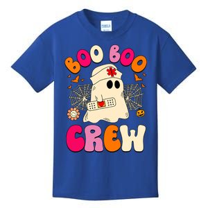 Groovy Boo Boo Crew Nurse Funny Ghost Halloween Nurse Gift Kids T-Shirt