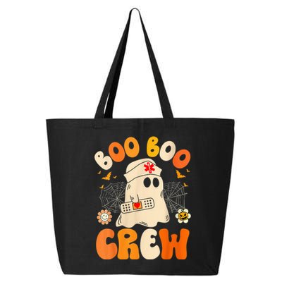 Groovy Boo Boo Crew Nurse Funny Ghost Wo Halloween Nurse 25L Jumbo Tote