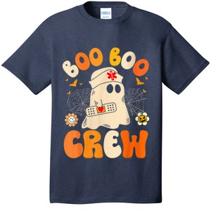 Groovy Boo Boo Crew Nurse Funny Ghost Wo Halloween Nurse T-Shirt