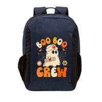 Groovy Boo Boo Crew Nurse Funny Ghost Wo Halloween Nurse Vector Backpack