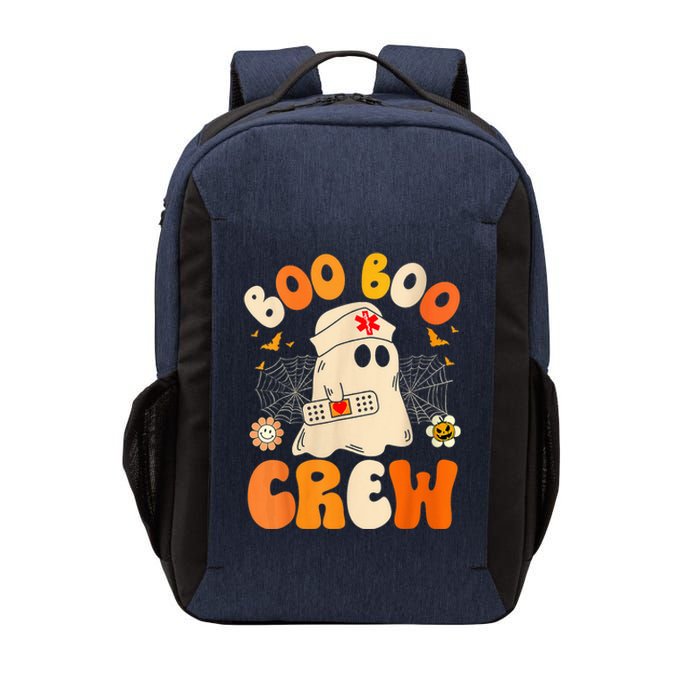 Groovy Boo Boo Crew Nurse Funny Ghost Wo Halloween Nurse Vector Backpack