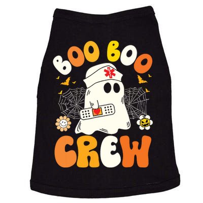 Groovy Boo Boo Crew Nurse Funny Ghost Halloween Nurse Doggie Tank