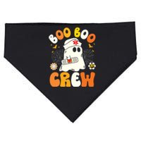 Groovy Boo Boo Crew Nurse Funny Ghost Halloween Nurse USA-Made Doggie Bandana