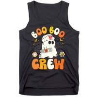 Groovy Boo Boo Crew Nurse Funny Ghost Halloween Nurse Tank Top