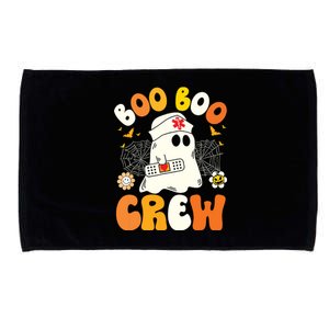 Groovy Boo Boo Crew Nurse Funny Ghost Halloween Nurse Microfiber Hand Towel