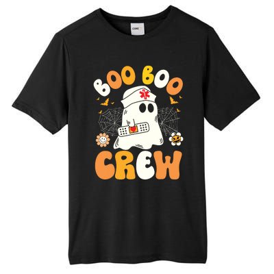 Groovy Boo Boo Crew Nurse Ghost Halloween Funny Nursing Gift Tall Fusion ChromaSoft Performance T-Shirt