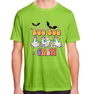 Groovy Boo Boo Crew Nurse Halloween Ghost Spooky Season Cute Gift Adult ChromaSoft Performance T-Shirt