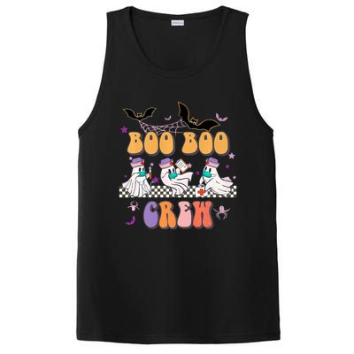 Groovy Boo Boo Crew Nurse Halloween Ghost Spooky Season Cute Gift PosiCharge Competitor Tank