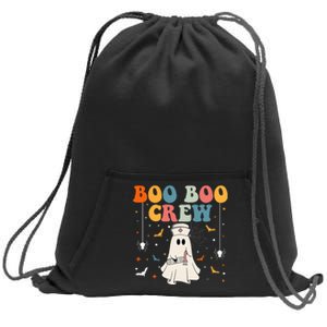 Groovy Boo Boo Crew For Cna Er Rn Lpn Sweatshirt Cinch Pack Bag