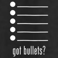  got bullets, Bullet Points, Sarcasm, Office Humor Hat