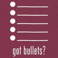  got bullets, Bullet Points, Sarcasm, Office Humor 16oz Travel Tumbler