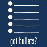  got bullets, Bullet Points, Sarcasm, Office Humor Cool Comfort Performance Bucket Hat