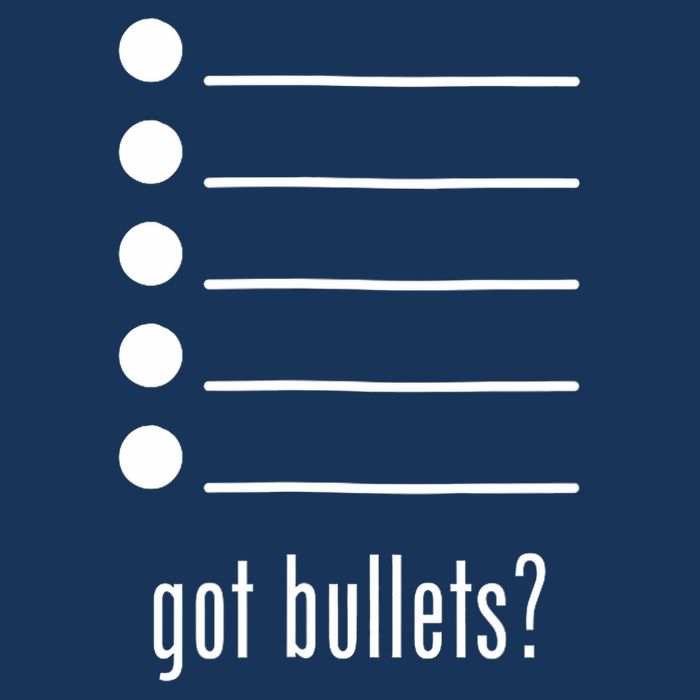  got bullets, Bullet Points, Sarcasm, Office Humor Cool Comfort Performance Bucket Hat