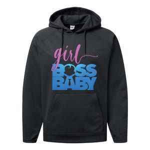 Girl Boss Baby Performance Fleece Hoodie