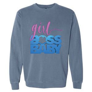 Girl Boss Baby Garment-Dyed Sweatshirt