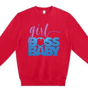 Girl Boss Baby Premium Crewneck Sweatshirt