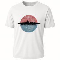German Battleship Bismarck Ww2 Ship Cooling Performance Crew T-Shirt