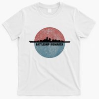 German Battleship Bismarck Ww2 Ship T-Shirt