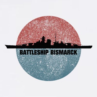 German Battleship Bismarck Ww2 Ship T-Shirt