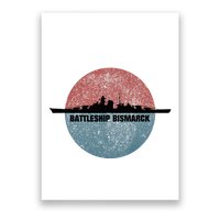 German Battleship Bismarck Ww2 Ship Poster