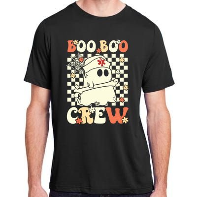 Groovy Boo Boo Crew Nurse Ghost Paramedic Emt Ems Halloween Adult ChromaSoft Performance T-Shirt