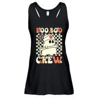 Groovy Boo Boo Crew Nurse Ghost Paramedic Emt Ems Halloween Ladies Essential Flowy Tank