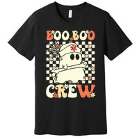 Groovy Boo Boo Crew Nurse Ghost Paramedic Emt Ems Halloween Premium T-Shirt