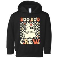 Groovy Boo Boo Crew Nurse Ghost Paramedic Emt Ems Halloween Toddler Hoodie