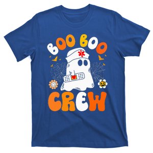 Groovy Boo Boo Crew Nurse Funny Ghost Halloween Nurse T-Shirt