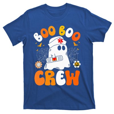 Groovy Boo Boo Crew Nurse Funny Ghost Halloween Nurse T-Shirt