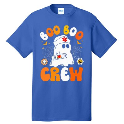 Groovy Boo Boo Crew Nurse Funny Ghost Halloween Nurse Tall T-Shirt