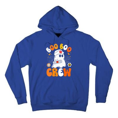 Groovy Boo Boo Crew Nurse Funny Ghost Halloween Nurse Tall Hoodie