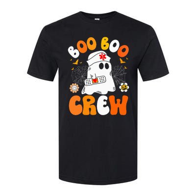 Groovy Boo Boo Crew Nurse Funny Ghost Halloween Nurse Softstyle CVC T-Shirt