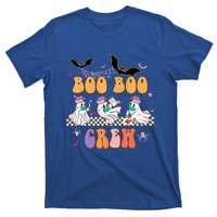 Groovy Boo Boo Crew Nurse Halloween Ghost Spooky Season Gift T-Shirt