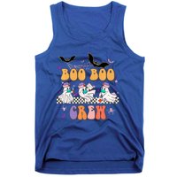 Groovy Boo Boo Crew Nurse Halloween Ghost Spooky Season Gift Tank Top