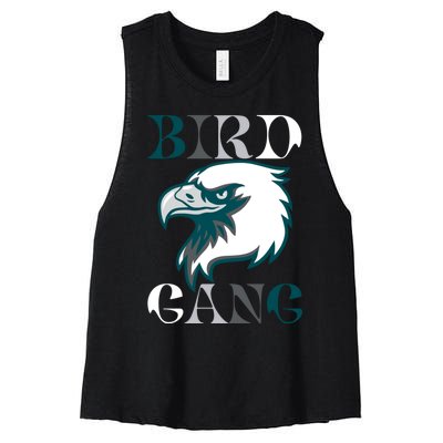 Go Birds Bird Gang It's A Philly Thing Philadelphia Women's Racerback Cropped Tank