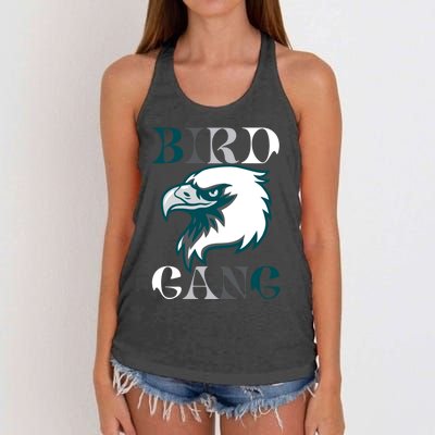 Go Birds Bird Gang It's A Philly Thing Philadelphia Women's Knotted Racerback Tank