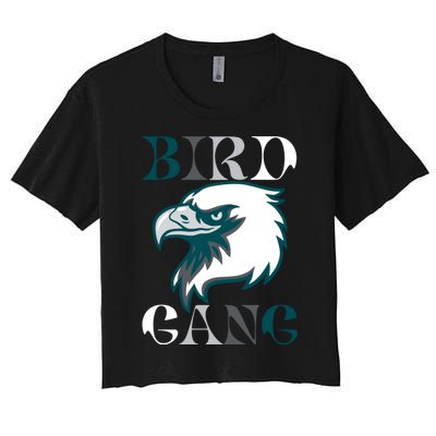 Go Birds Bird Gang It's A Philly Thing Philadelphia Women's Crop Top Tee