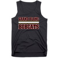 Grand Blanc Bobcats Horizontal Stripes Tank Top