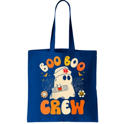 Groovy Boo Boo Crew Nurse Funny Ghost Halloween Nurse Tote Bag