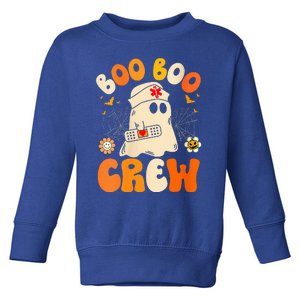 Groovy Boo Boo Crew Nurse Funny Ghost Halloween Nurse Toddler Sweatshirt