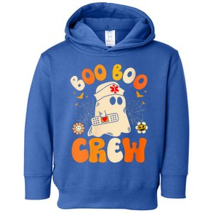 Groovy Boo Boo Crew Nurse Funny Ghost Halloween Nurse Toddler Hoodie