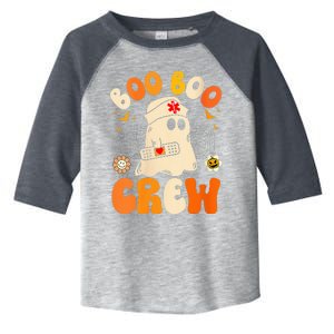 Groovy Boo Boo Crew Nurse Funny Ghost Halloween Nurse Toddler Fine Jersey T-Shirt