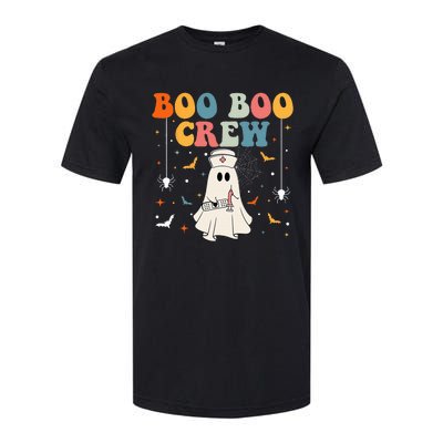 Groovy Boo Boo Crew For CNA ER RN LPN Funny Halloween Nurse Softstyle CVC T-Shirt