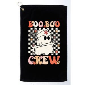 Groovy Boo Boo Crew Nurse Ghost Paramedic EMT EMS Halloween Platinum Collection Golf Towel