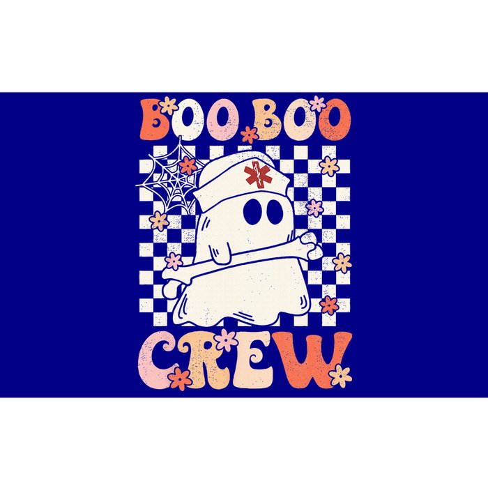 Groovy Boo Boo Crew Nurse Ghost Paramedic EMT EMS Halloween Bumper Sticker