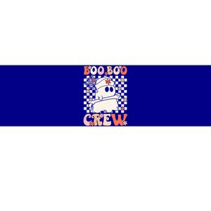 Groovy Boo Boo Crew Nurse Ghost Paramedic EMT EMS Halloween Bumper Sticker